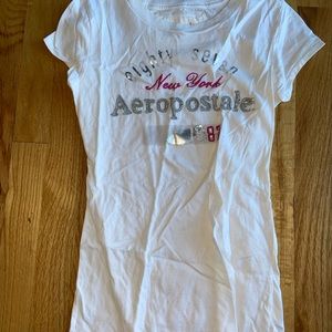 Aero white t shirt